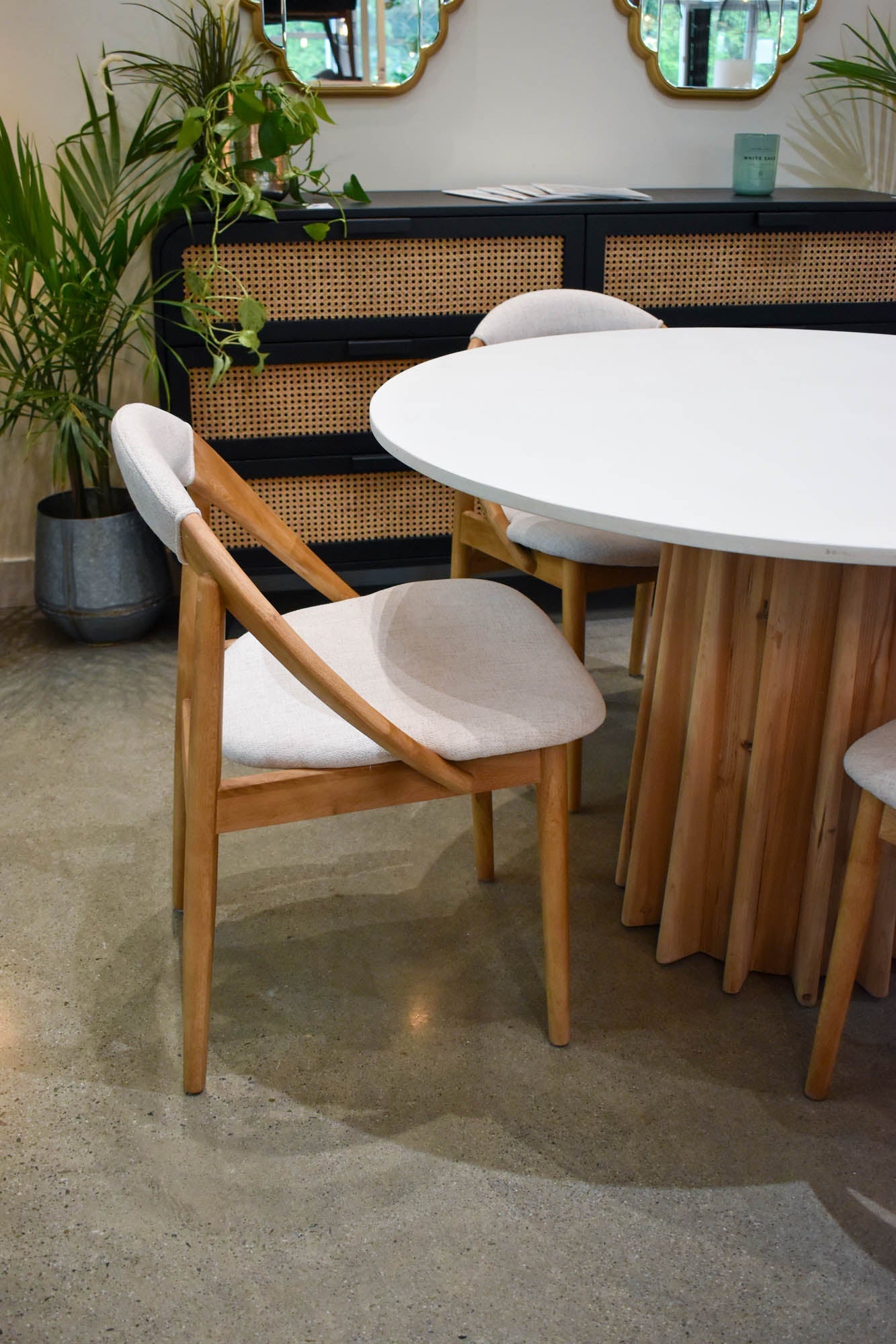 Sculpture Dining Table - elegant seating for dining areas | Image 8 | InSTYLE Home & Rugs