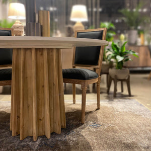 Sculpture Dining Table - elegant seating for dining areas | Image 5 | InSTYLE Home & Rugs