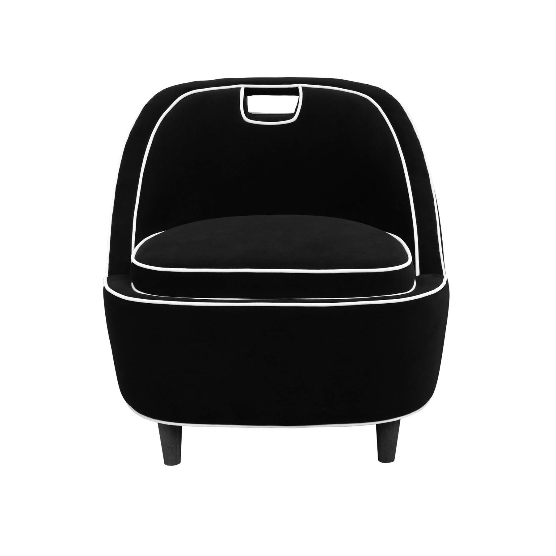 Ebony Club Chair - variety of styles from classic to contemporary | Image 1 | InSTYLE Home & Rugs