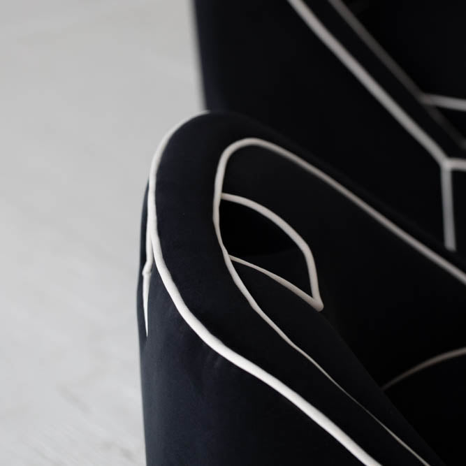 Ebony Club Chair - variety of styles from classic to contemporary | Image 7 | InSTYLE Home & Rugs