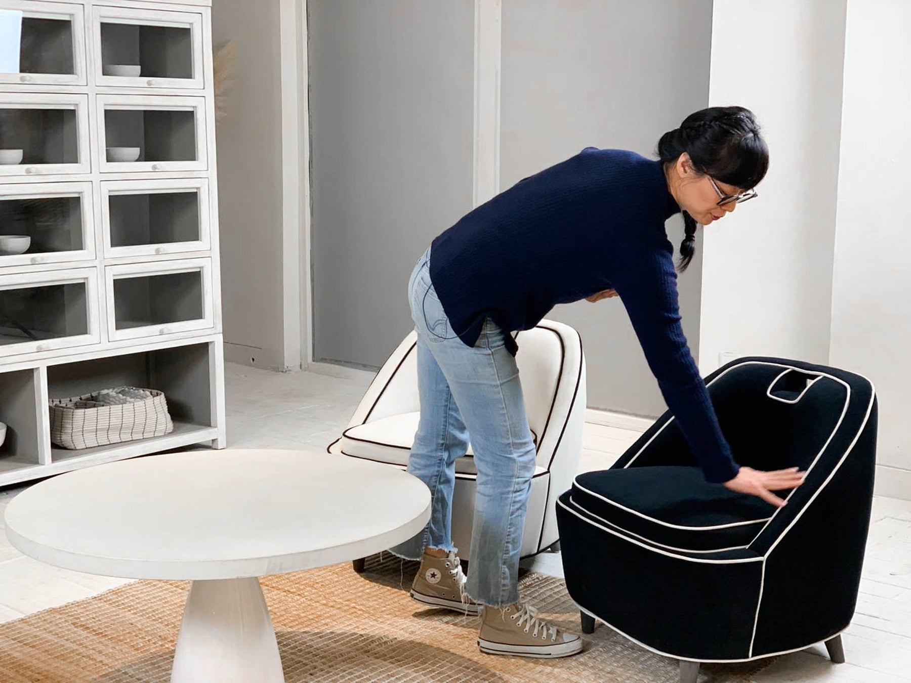 Ebony Club Chair - variety of styles from classic to contemporary | Image 10 | InSTYLE Home & Rugs