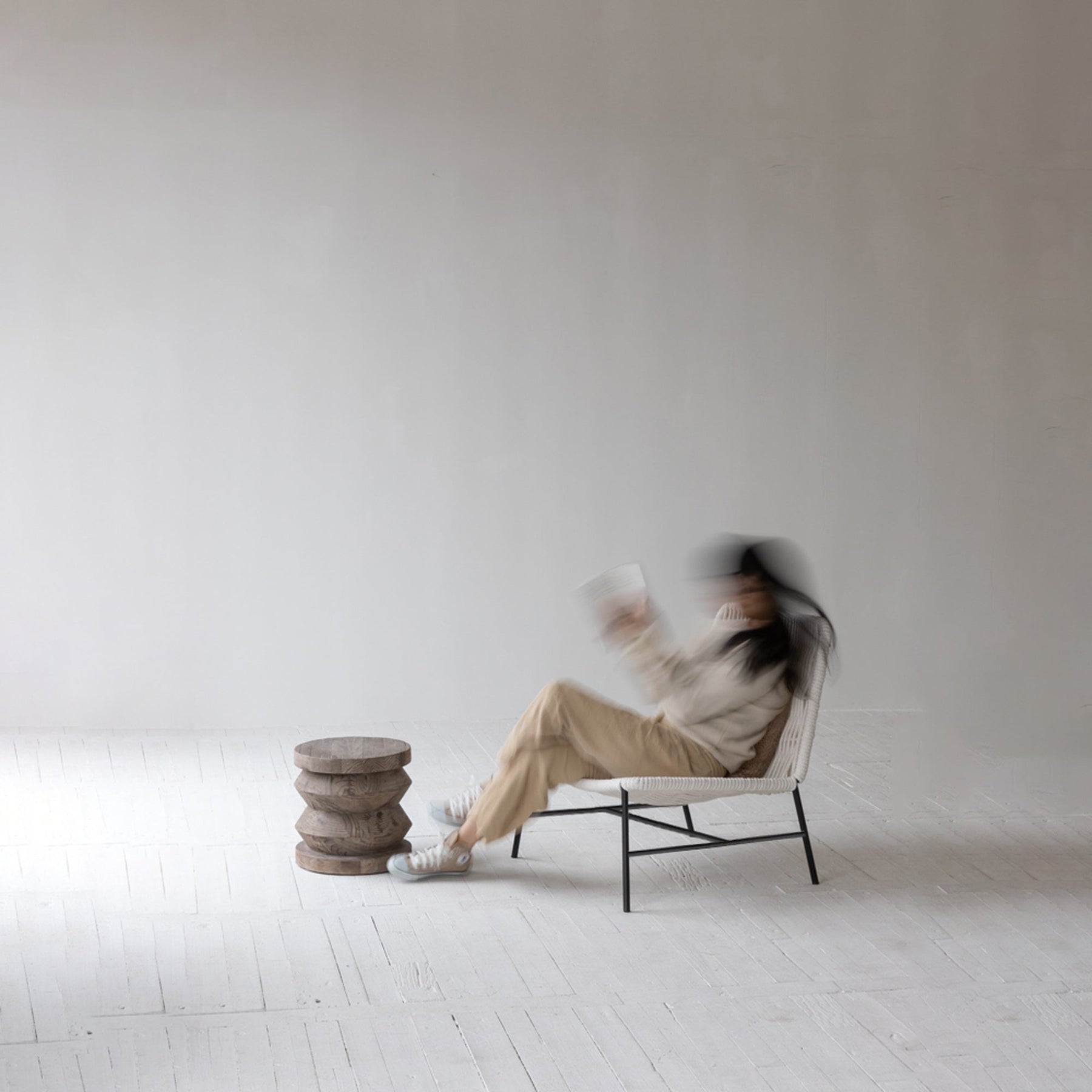 Loom Side Chair - comfortable side chair with sleek design for modern interiors | Image 4 | InSTYLE Home & Rugs