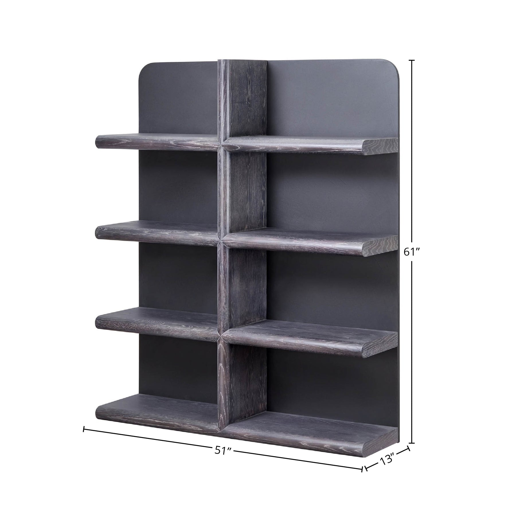 Julian Bookcase - spacious bookcases for organizing and displaying your books | Image 3 | InSTYLE Home & Rugs