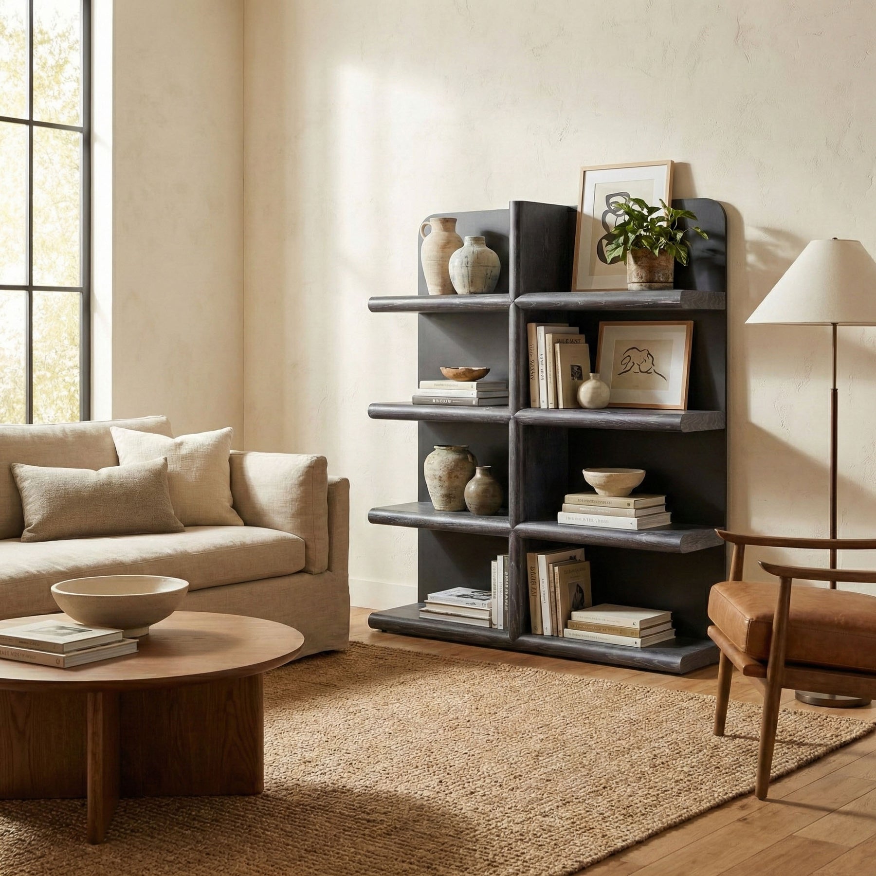 Julian Bookcase - spacious bookcases for organizing and displaying your books | Image 2 | InSTYLE Home & Rugs