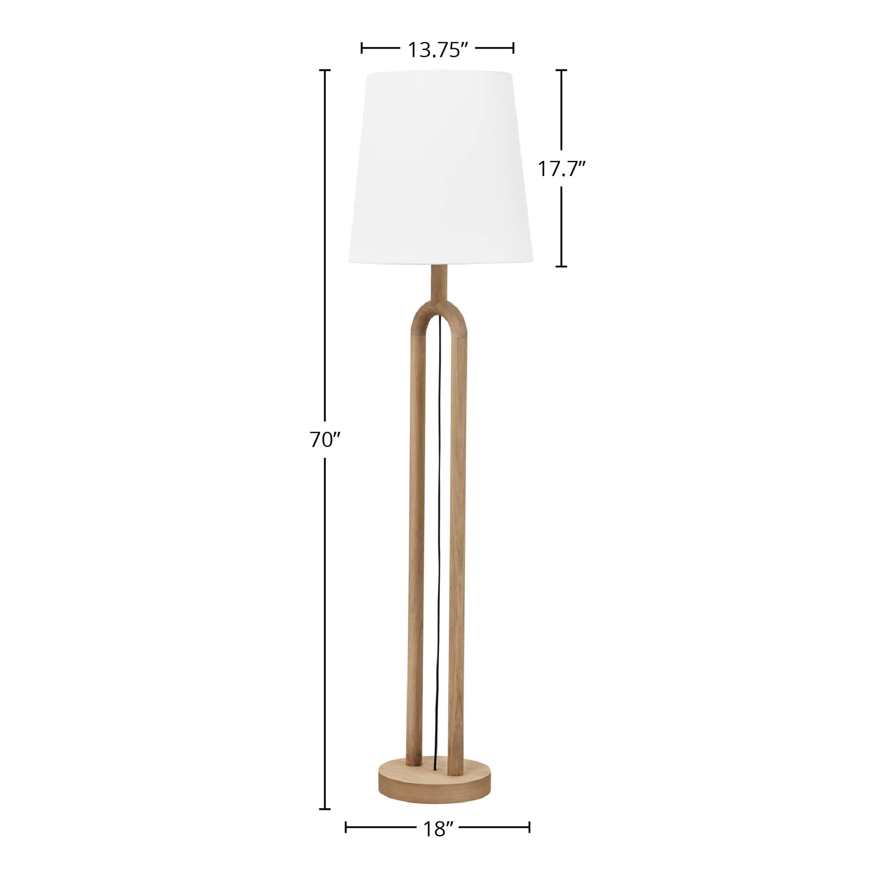 Dolce Standing Lamp - | Image 4 | InSTYLE Home & Rugs
