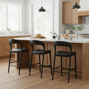 Rotondo Counter Stool - sleek stools for kitchen bars | Image 3 | InSTYLE Home & Rugs