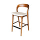 Rotondo Counter Stool - Walnut Frame