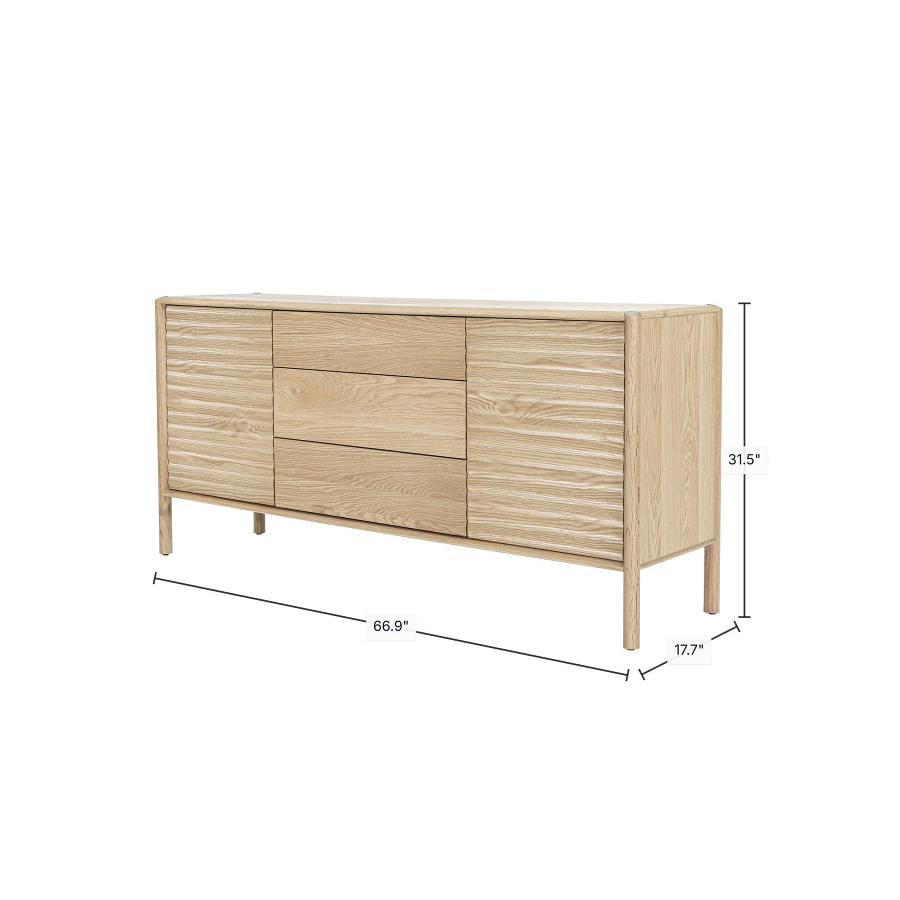 Runway Sideboard - perfect for living room storage | Image 3 | InSTYLE Home & Rugs