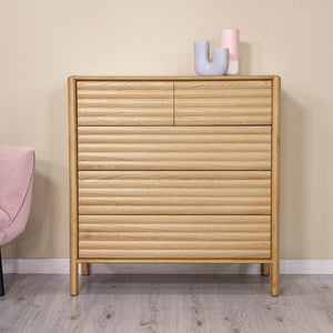 Runway 5 Drawer Chest - spacious drawer for organized storage in any room | Image 2 | InSTYLE Home & Rugs