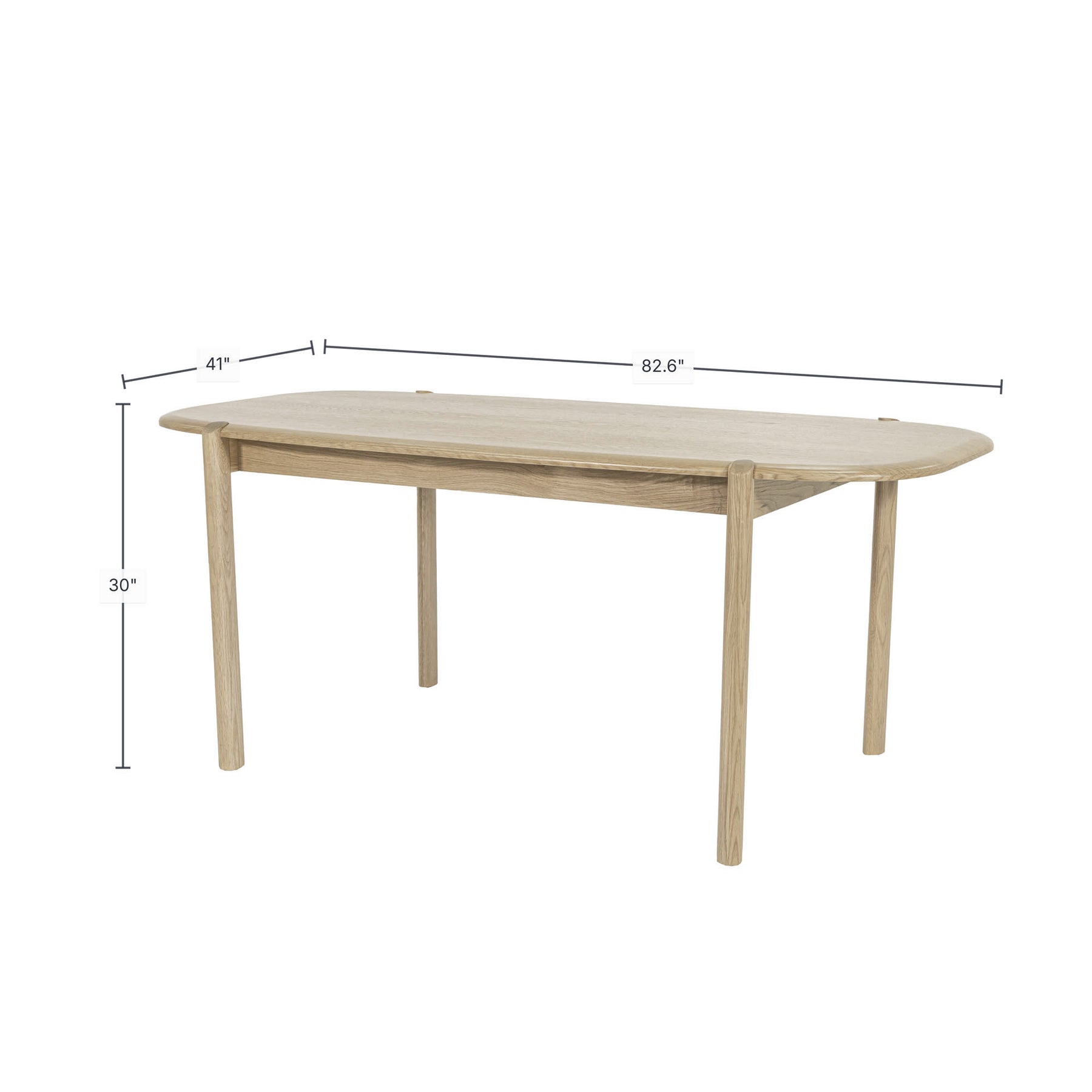 Runway Large Dining Table 82" - stylish chairs for any table | Image 3 | InSTYLE Home & Rugs