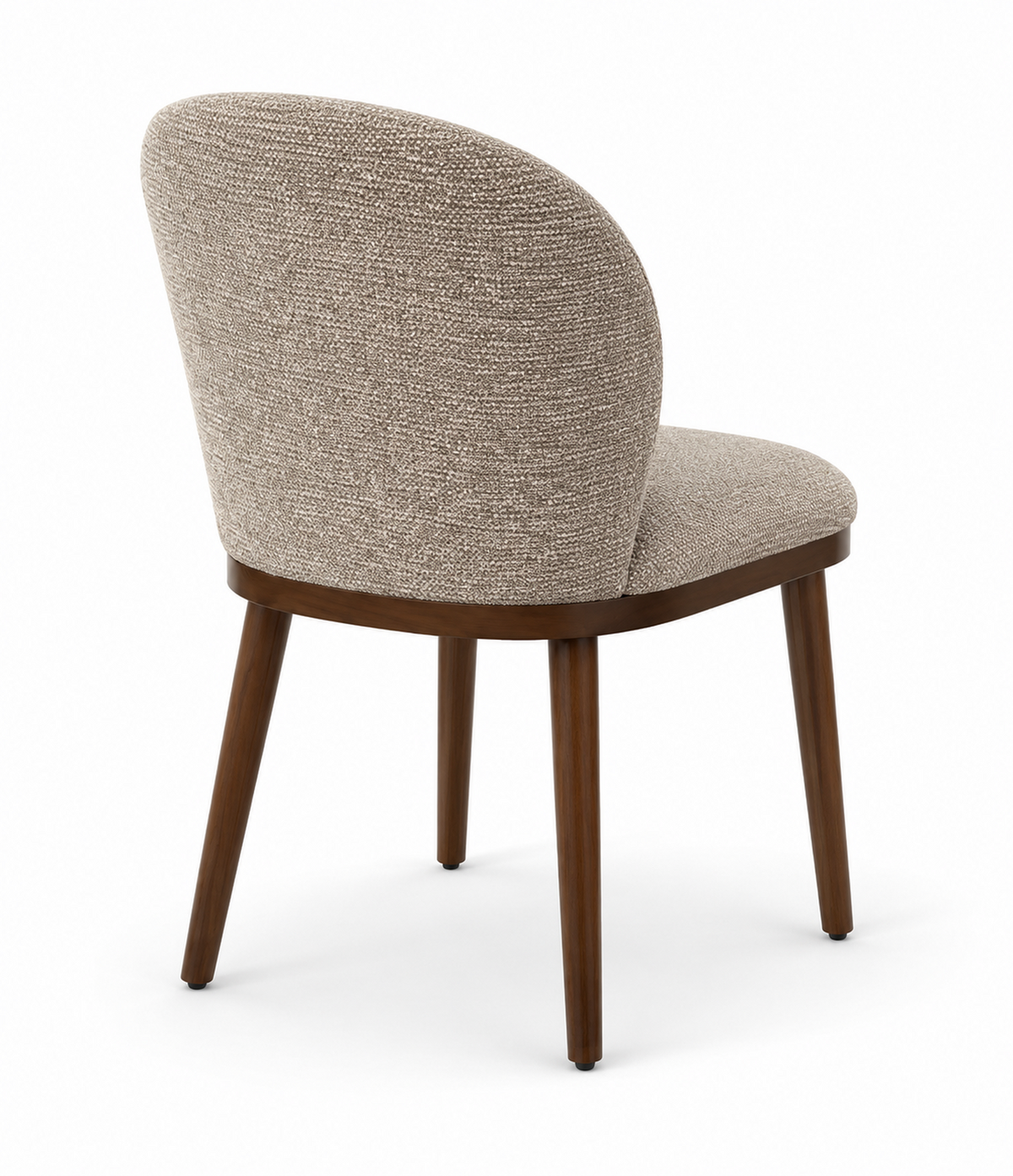 Rhea Dining Chair Light Taupe fabric - comfortable dining experience | Image 4 | InSTYLE Home & Rugs