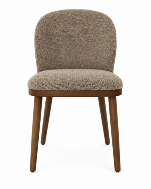 Rhea Chair GY-DC-430 Chocolate fabric - comfortable seating for dining and office spaces | Image 2 | InSTYLE Home & Rugs