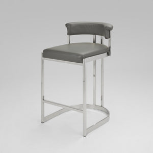CORONA COUNTER CHAIR Grey Pu | InSTYLE Home & Rugs