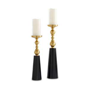 Emilia Spool Pillar Candle Stand XC-PL14BG - wide range of home decor items to enhance your living space | Image 2 | InSTYLE Home & Rugs
