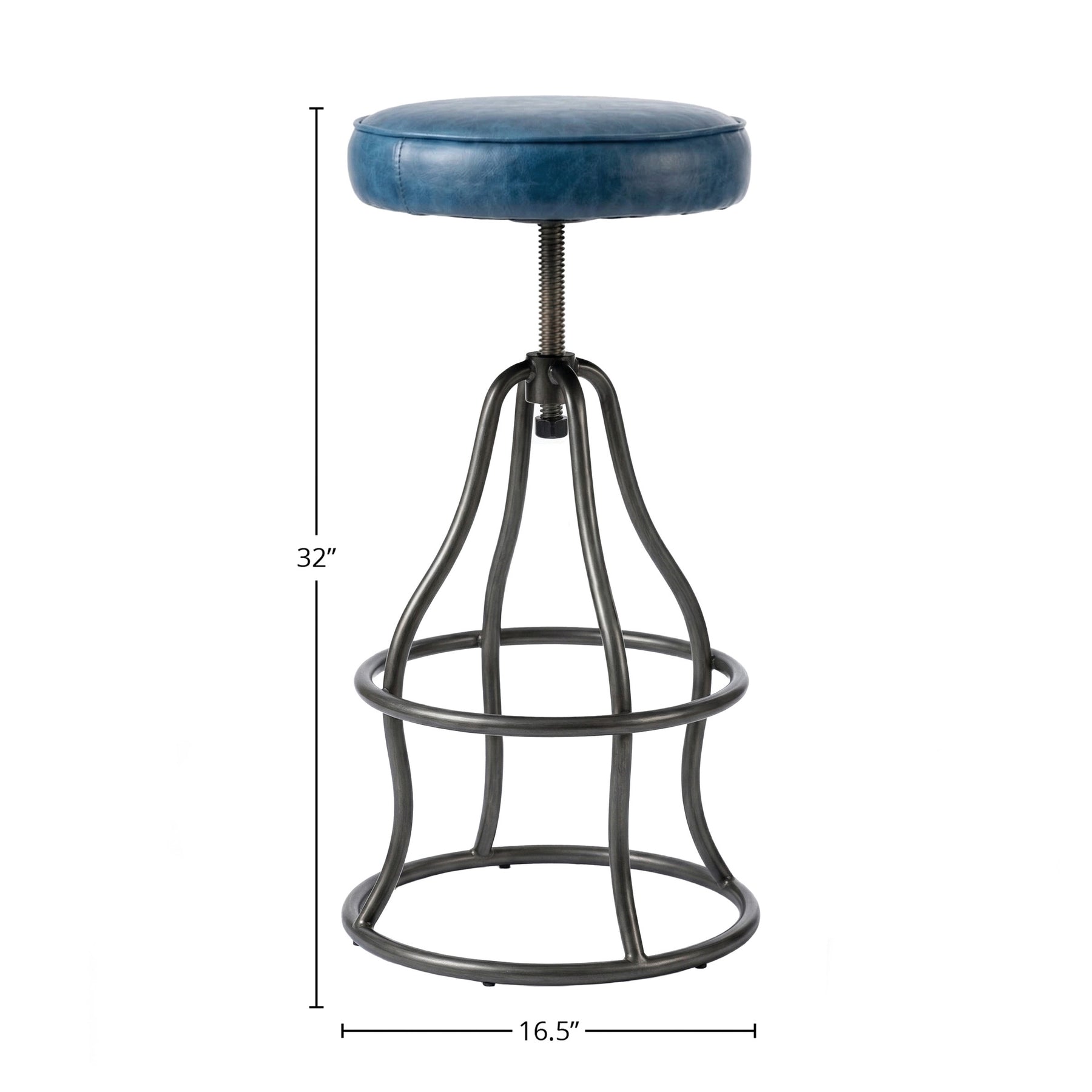 Bowie Stool - perfect for small spaces | Image 3 | InSTYLE Home & Rugs