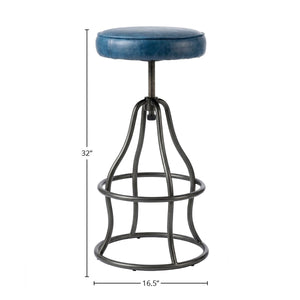 Bowie Stool - perfect for small spaces | Image 3 | InSTYLE Home & Rugs