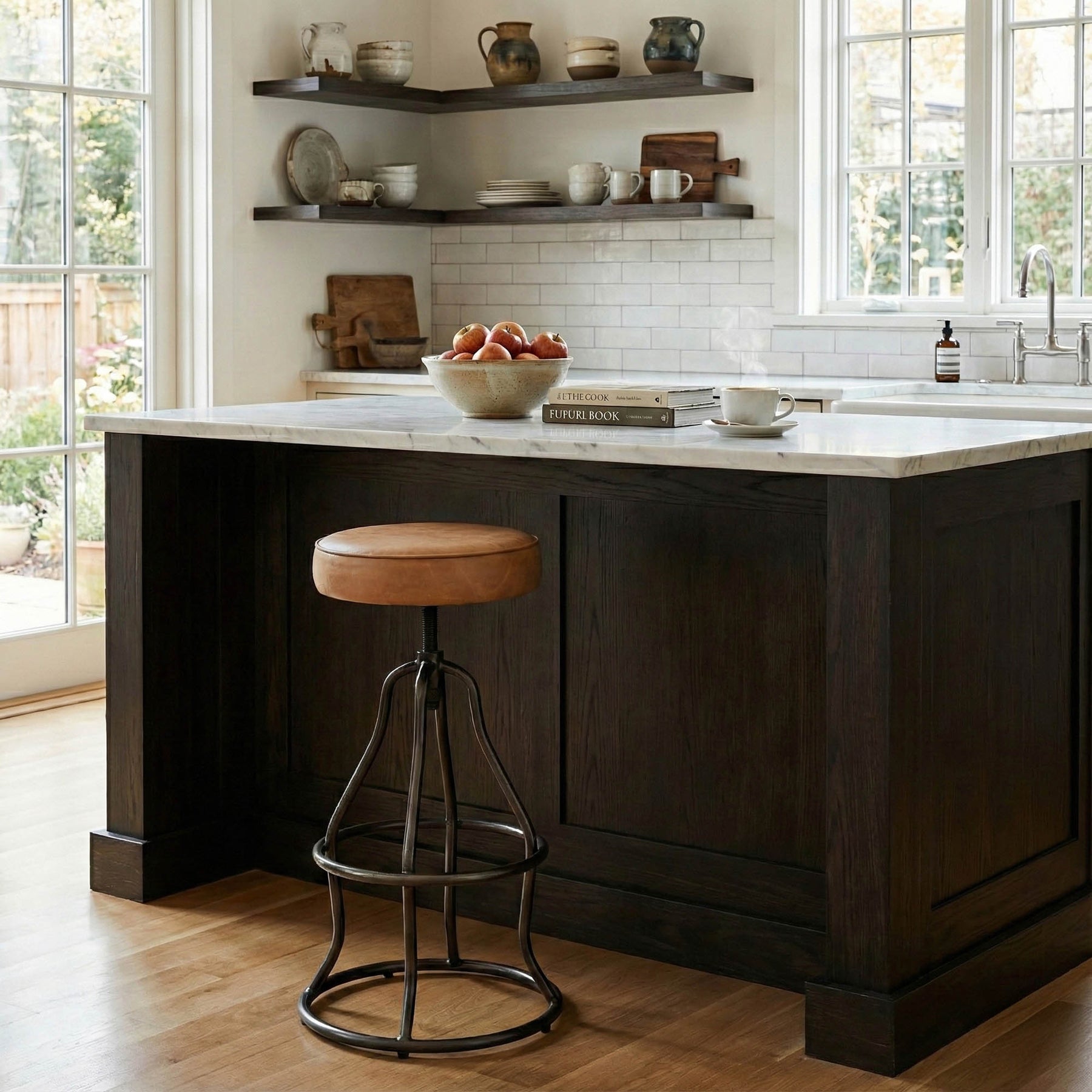 Bowie Stool - compact and stylish design | Image 2 | InSTYLE Home & Rugs