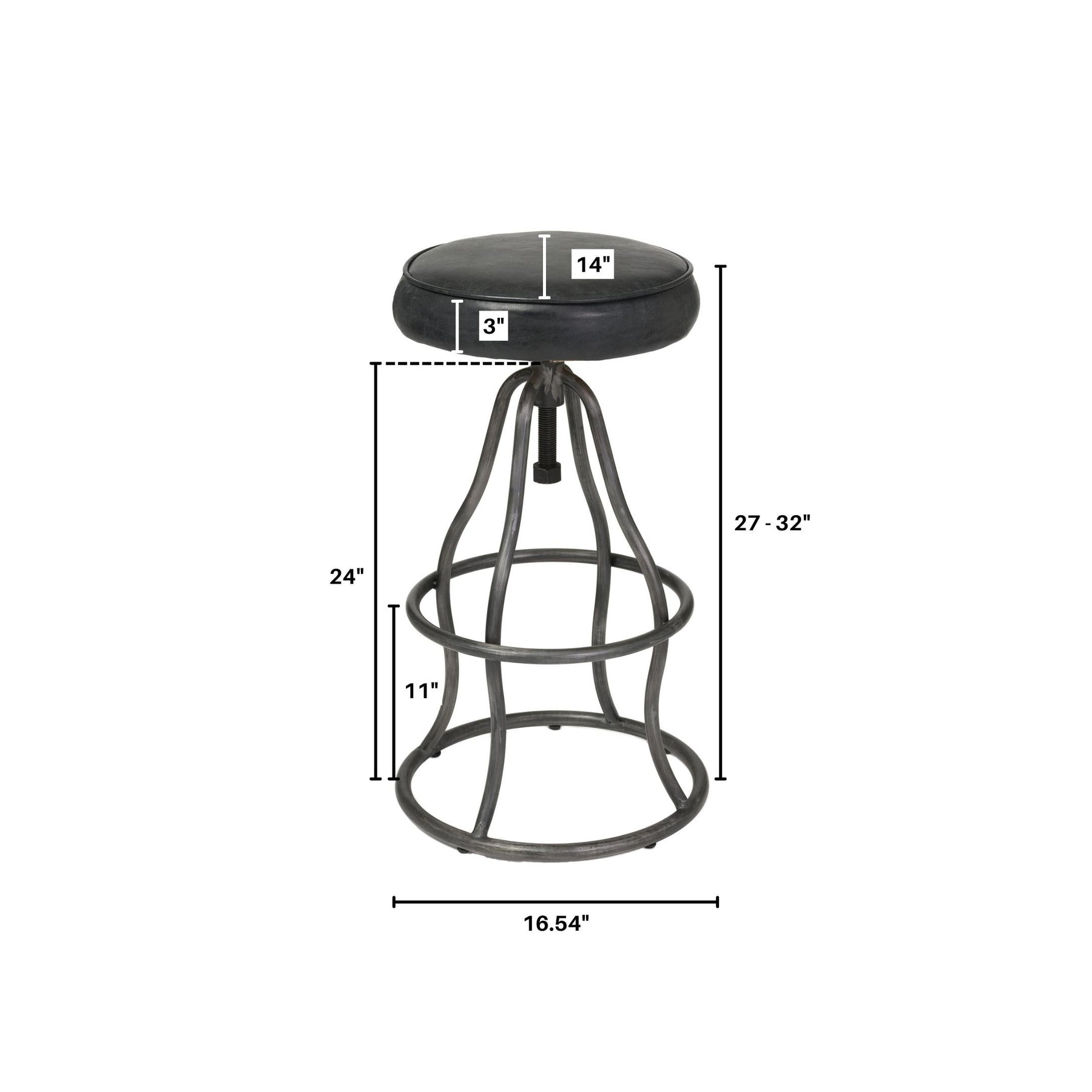 Bowie Stool - available in various heights | Image 13 | InSTYLE Home & Rugs