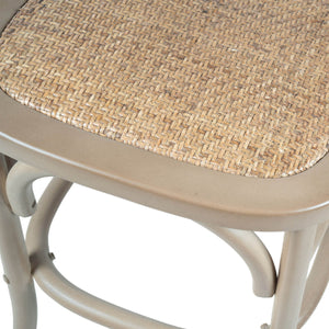 Cross Back Fixed Counter Stool - sleek stools for kitchen bars | Image 7 | InSTYLE Home & Rugs