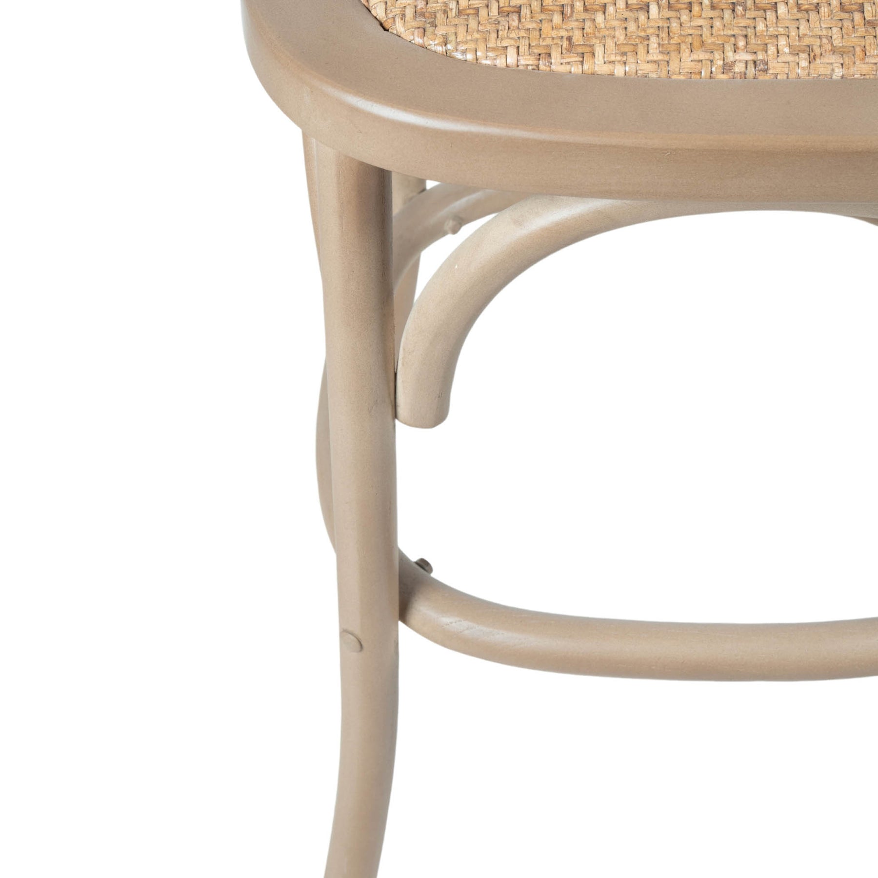 Cross Back Fixed Counter Stool - sleek stools for kitchen bars | Image 9 | InSTYLE Home & Rugs