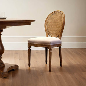 Napoleon Dining Chair w/ Cane Back - comfortable dining experience | Image 2 | InSTYLE Home & Rugs