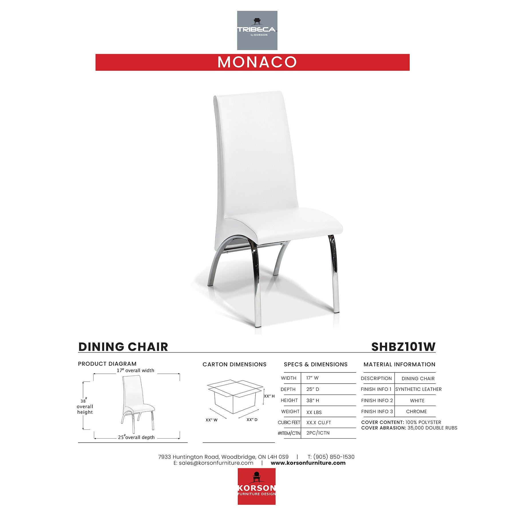 Monaco Dining Chair - elegant seating for dining areas | Image 6 | InSTYLE Home & Rugs