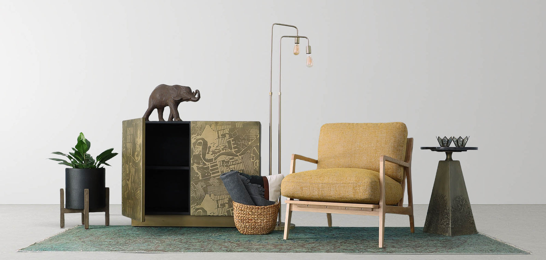 Elevate Floor Lamp - elegant floor lamp for interiors | Image 6 | InSTYLE Home & Rugs