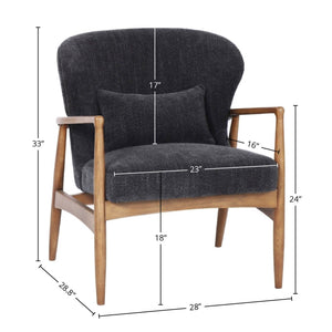 Rhodes Club Chair - durable construction for long-lasting use | Image 3 | InSTYLE Home & Rugs
