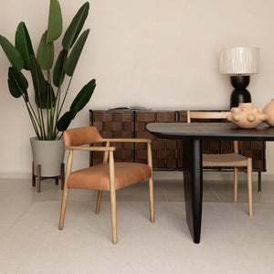 Artemis Dining Chair - elegant seating for dining areas | Image 2 | InSTYLE Home & Rugs