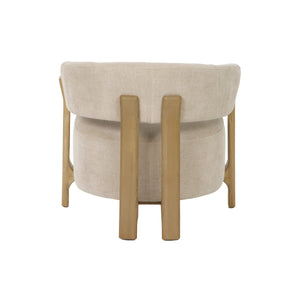Harlow Club Chair - durable construction for long-lasting use | Image 6 | InSTYLE Home & Rugs