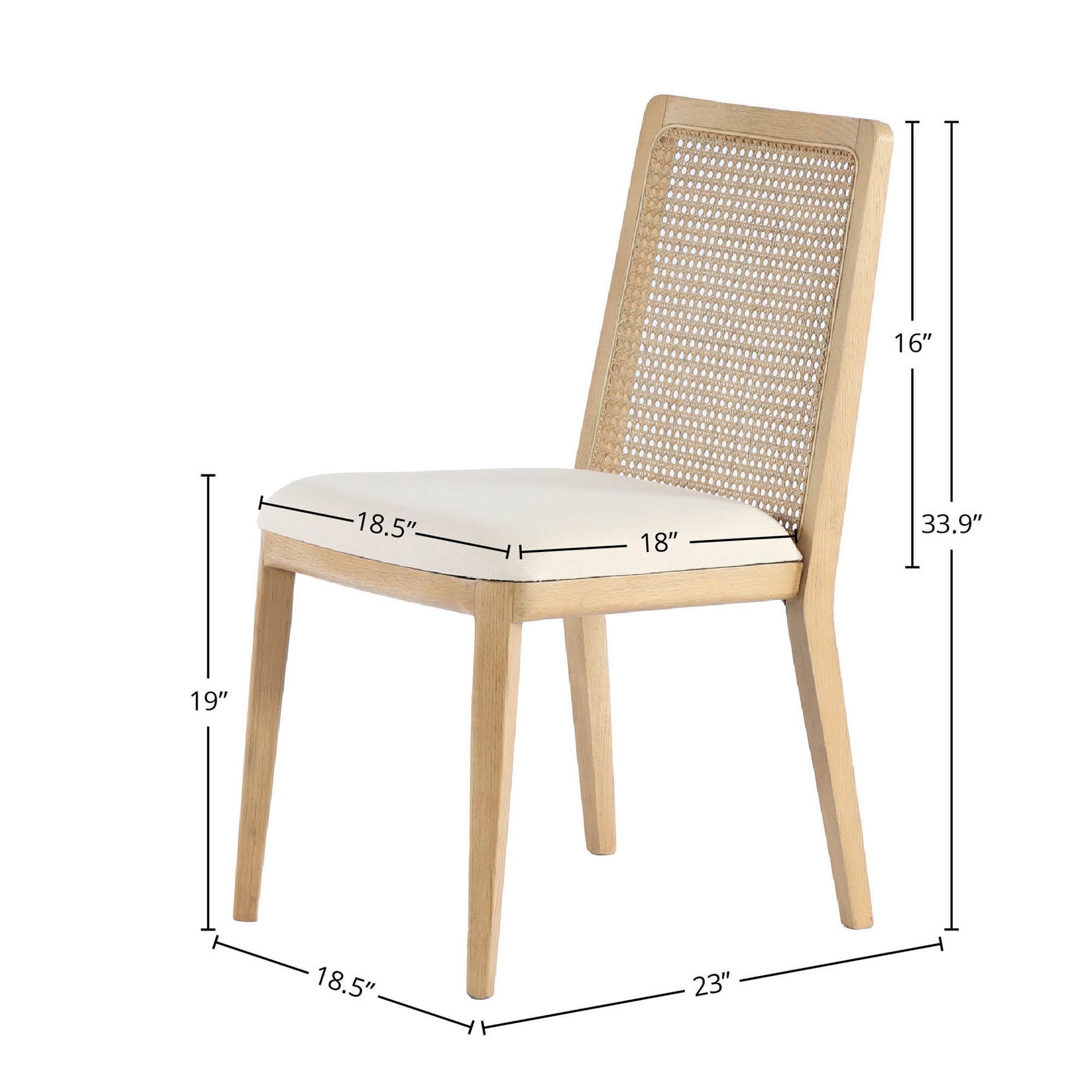 Cane Dining Chair - stylish chairs for any table | Image 3 | InSTYLE Home & Rugs