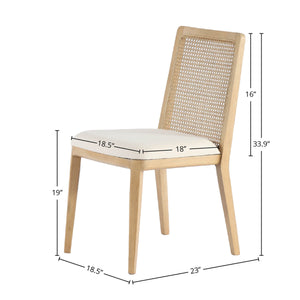 Cane Dining Chair - stylish chairs for any table | Image 3 | InSTYLE Home & Rugs
