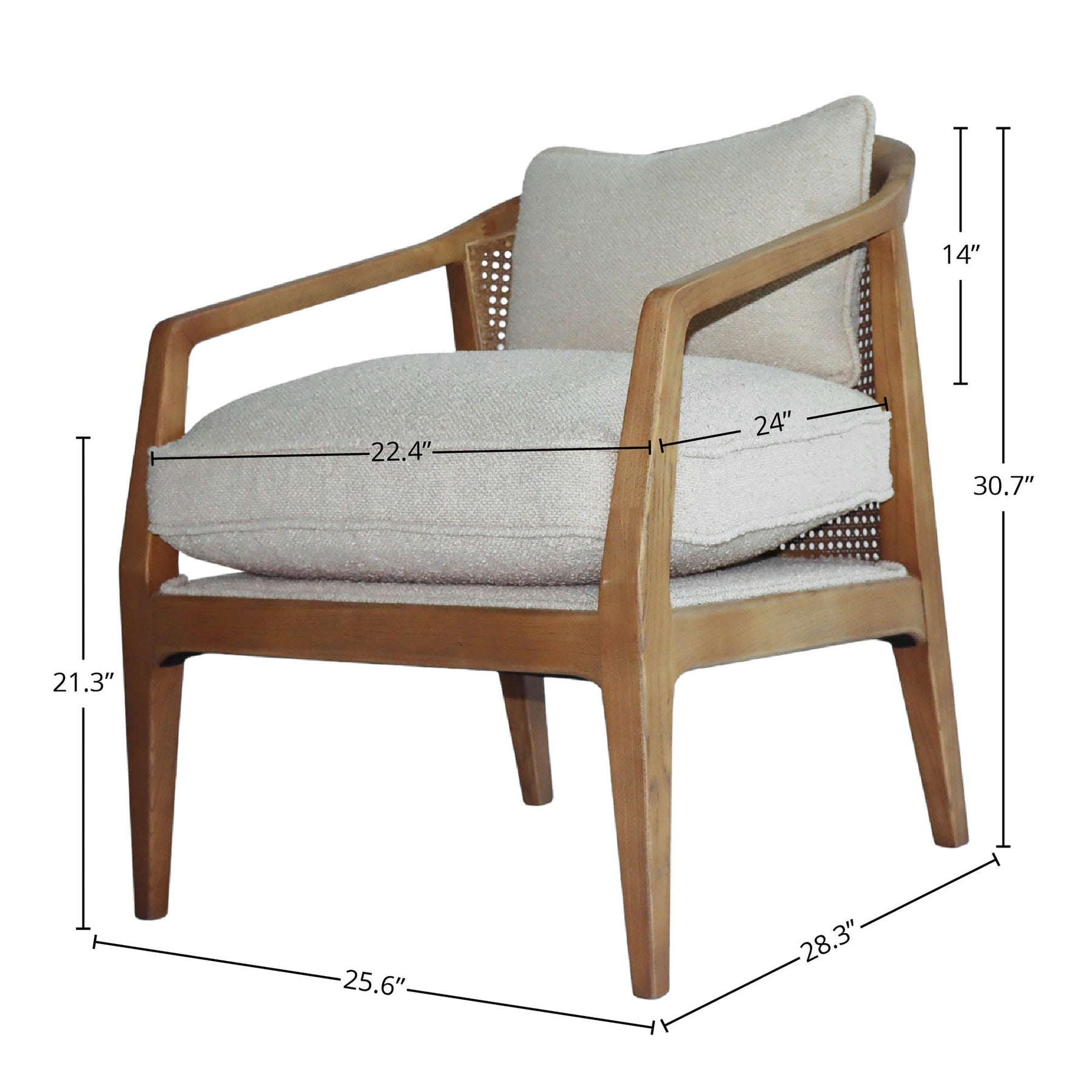 Rosa Club Chair - variety of styles from classic to contemporary | Image 3 | InSTYLE Home & Rugs