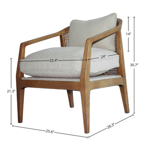 Rosa Club Chair - variety of styles from classic to contemporary | Image 3 | InSTYLE Home & Rugs