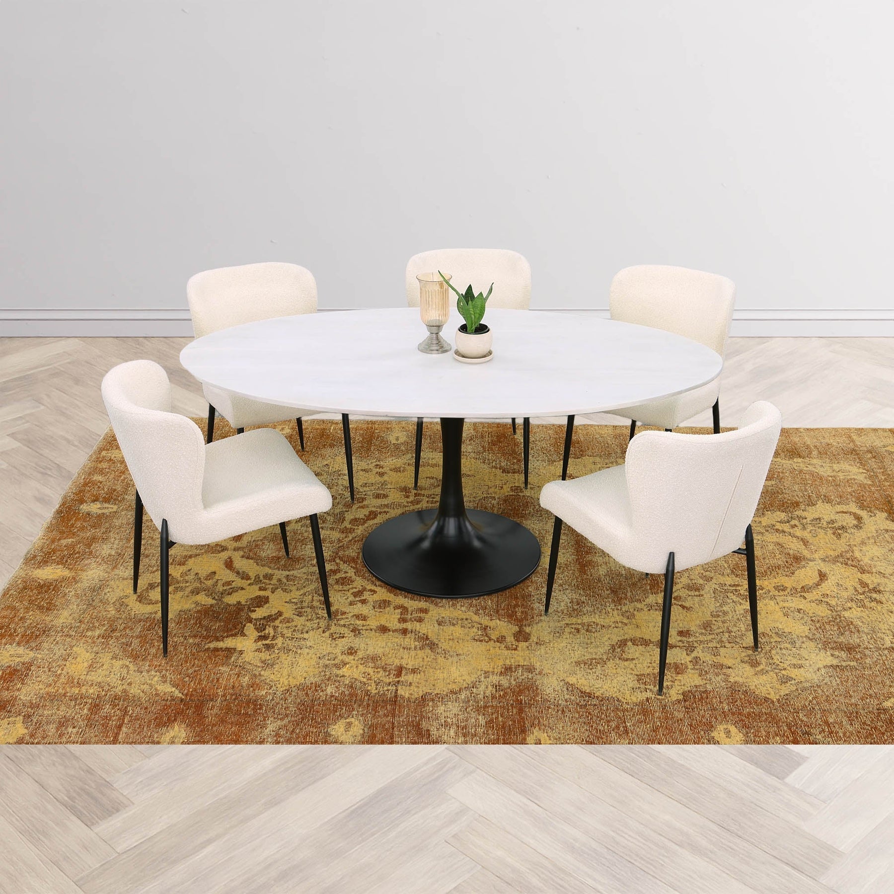 Trevi Dining Chair - elegant seating for dining areas | Image 7 | InSTYLE Home & Rugs