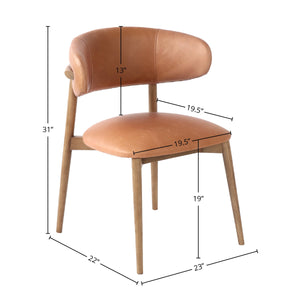 Milo Dining Chair - comfortable dining experience | Image 2 | InSTYLE Home & Rugs