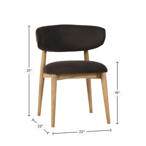 Milo Dining Chair - stylish chairs for any table | Image 3 | InSTYLE Home & Rugs