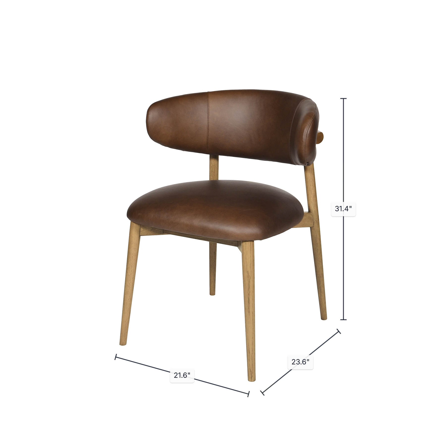 Milo Dining Chair - comfortable dining experience | Image 3 | InSTYLE Home & Rugs