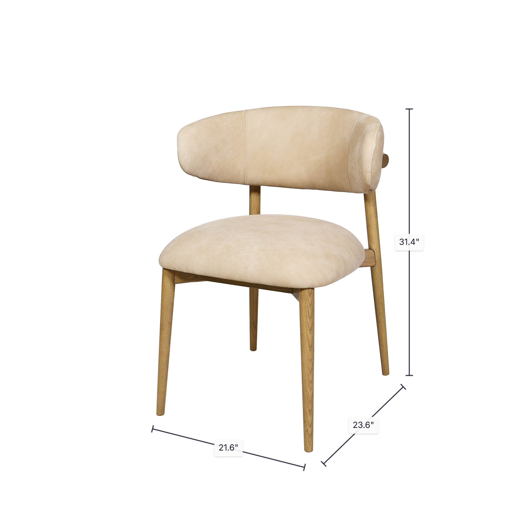 Milo Dining Chair - stylish chairs for any table | Image 3 | InSTYLE Home & Rugs