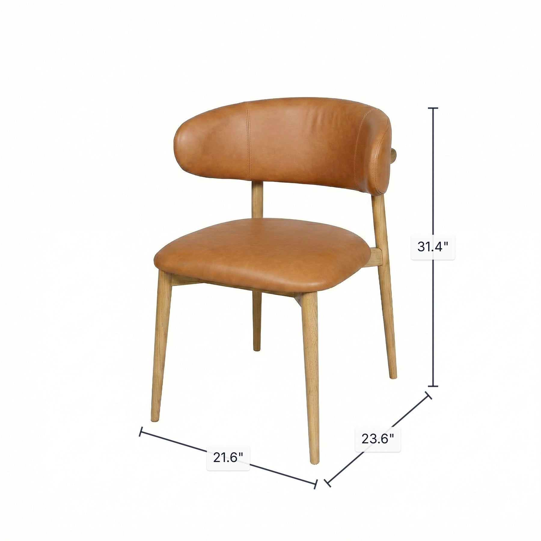 Milo Dining Chair - stylish chairs for any table | Image 3 | InSTYLE Home & Rugs