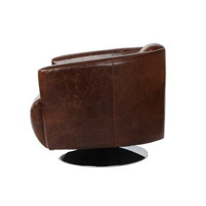 Lannister Swivel Club Chair - durable construction for long-lasting use | Image 5 | InSTYLE Home & Rugs