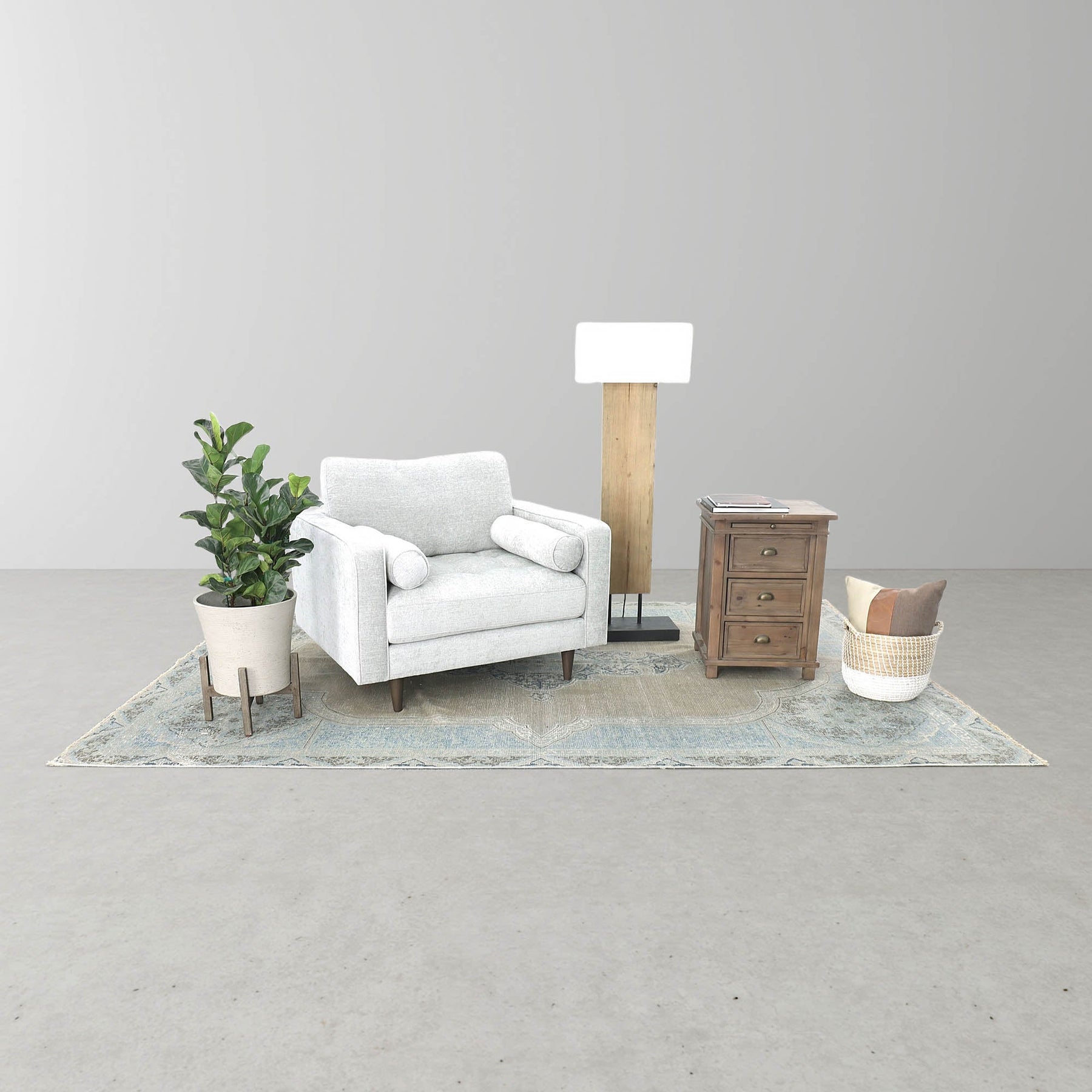 Settler Nightstand - modern storage for your bedside | Image 6 | InSTYLE Home & Rugs