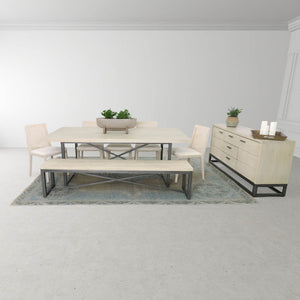 Starlight Dining Table - elegant seating for dining areas | Image 8 | InSTYLE Home & Rugs