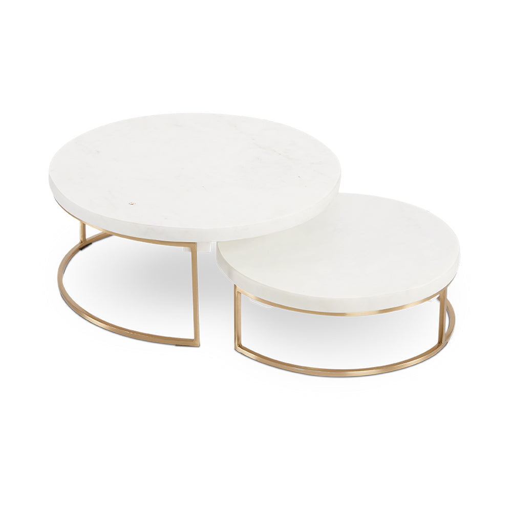 Nesting Servers (set Of 2) Gold XC-2916 - find unique and stylish pieces to express your personality | Image 1 | InSTYLE Home & Rugs