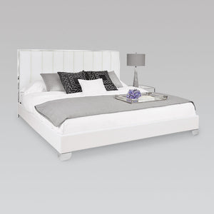 URIEL Bed King Napa Grey - comfortable beds for restful sleep | Image 1 | InSTYLE Home & Rugs
