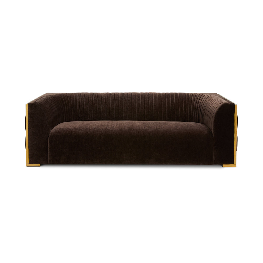BERGEN sofa Contessa-Java gold steel | InSTYLE Home & Rugs