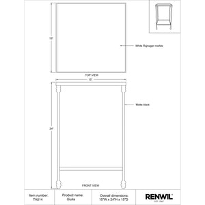 Giulia* - small accent table with storage for a clutter-free space | Image 7 | InSTYLE Home & Rugs