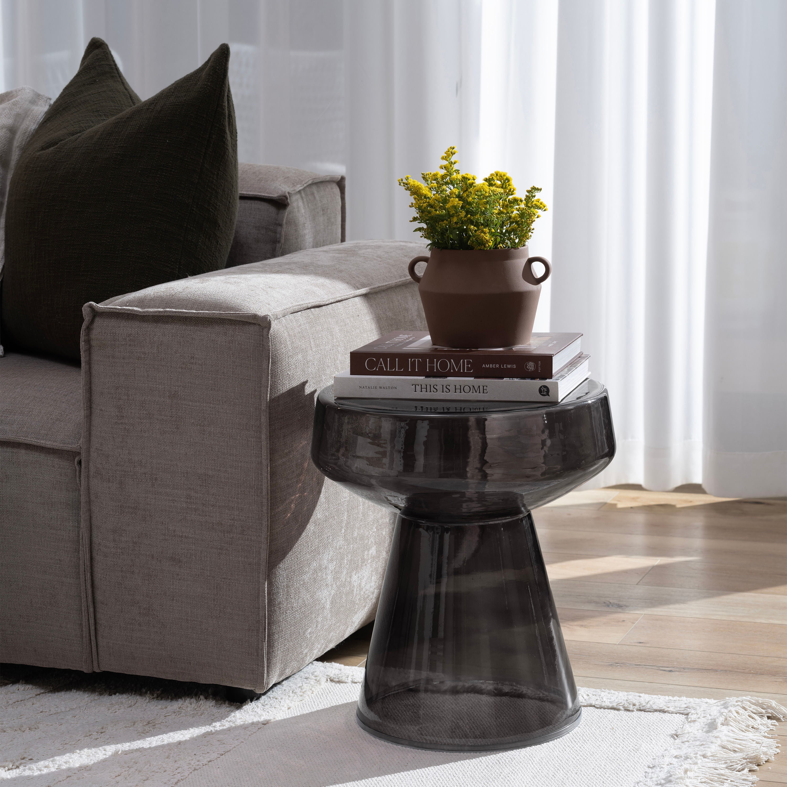 Lavinia* - small accent table with storage for a clutter-free space | Image 6 | InSTYLE Home & Rugs