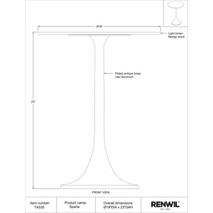 Sparta* - chic accent table for contemporary home interiors | Image 5 | InSTYLE Home & Rugs