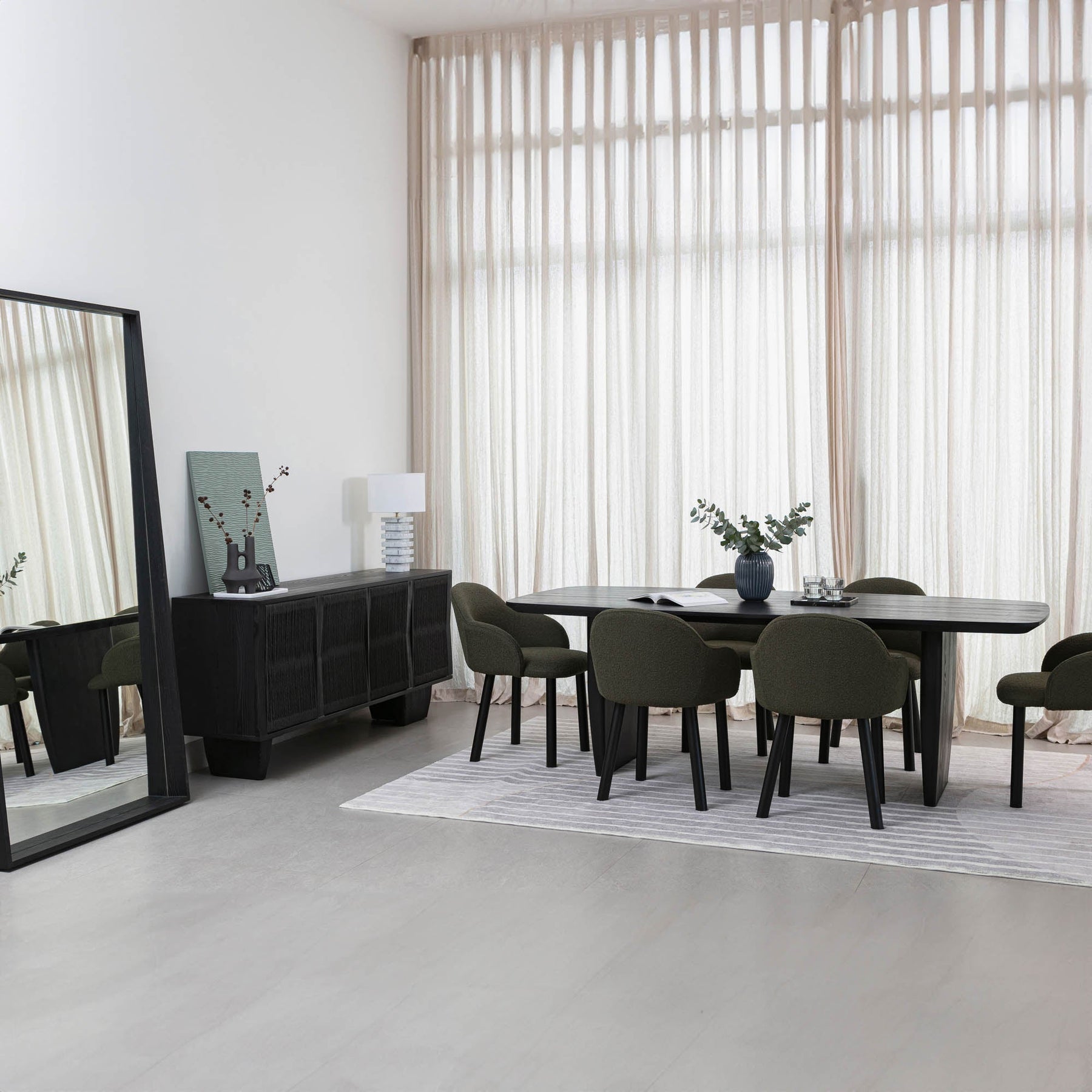 Tonic Dining Table - comfortable dining experience | Image 7 | InSTYLE Home & Rugs